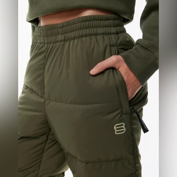 Aritzia The Super Puff™ Pant, Army Green, Size XS - NWT - Picture 6 of 16